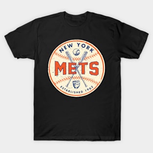 Throwback New York Mets 2 By Buck T-Shirt